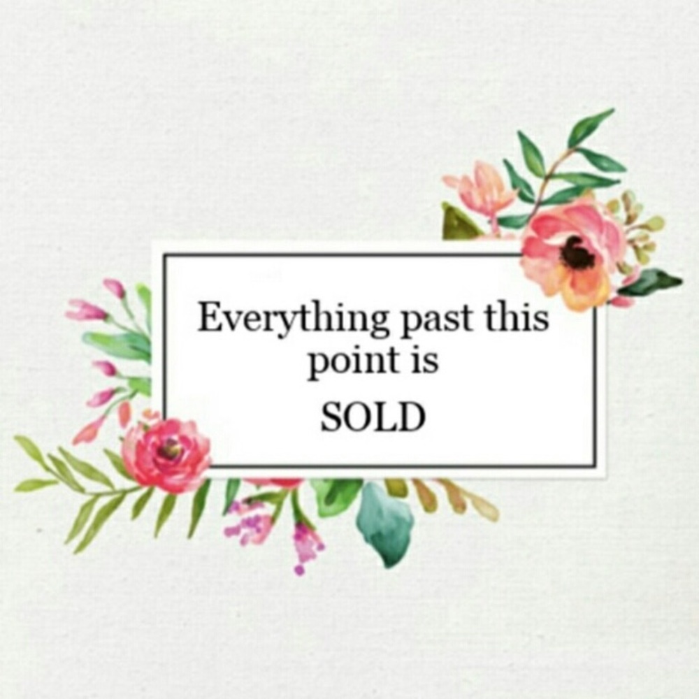 Thank you for shopping my closet!!